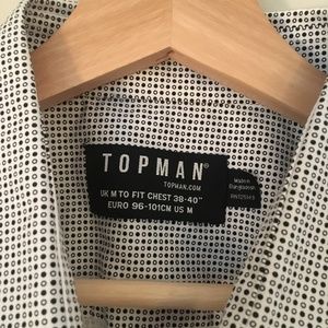 Topman short sleeve button down